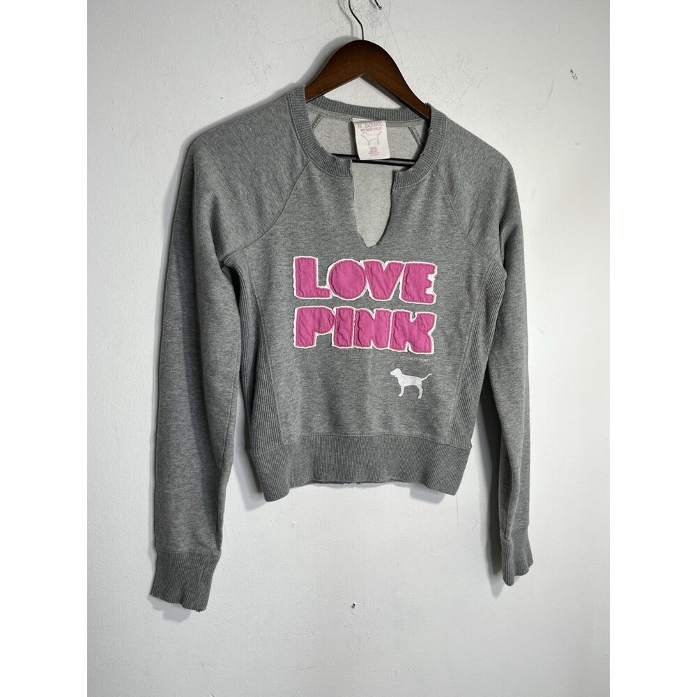Victoria's Secret Y2K VTG Pink Crew Sweatshirt Legally Blonde Elle Woods Dog OG